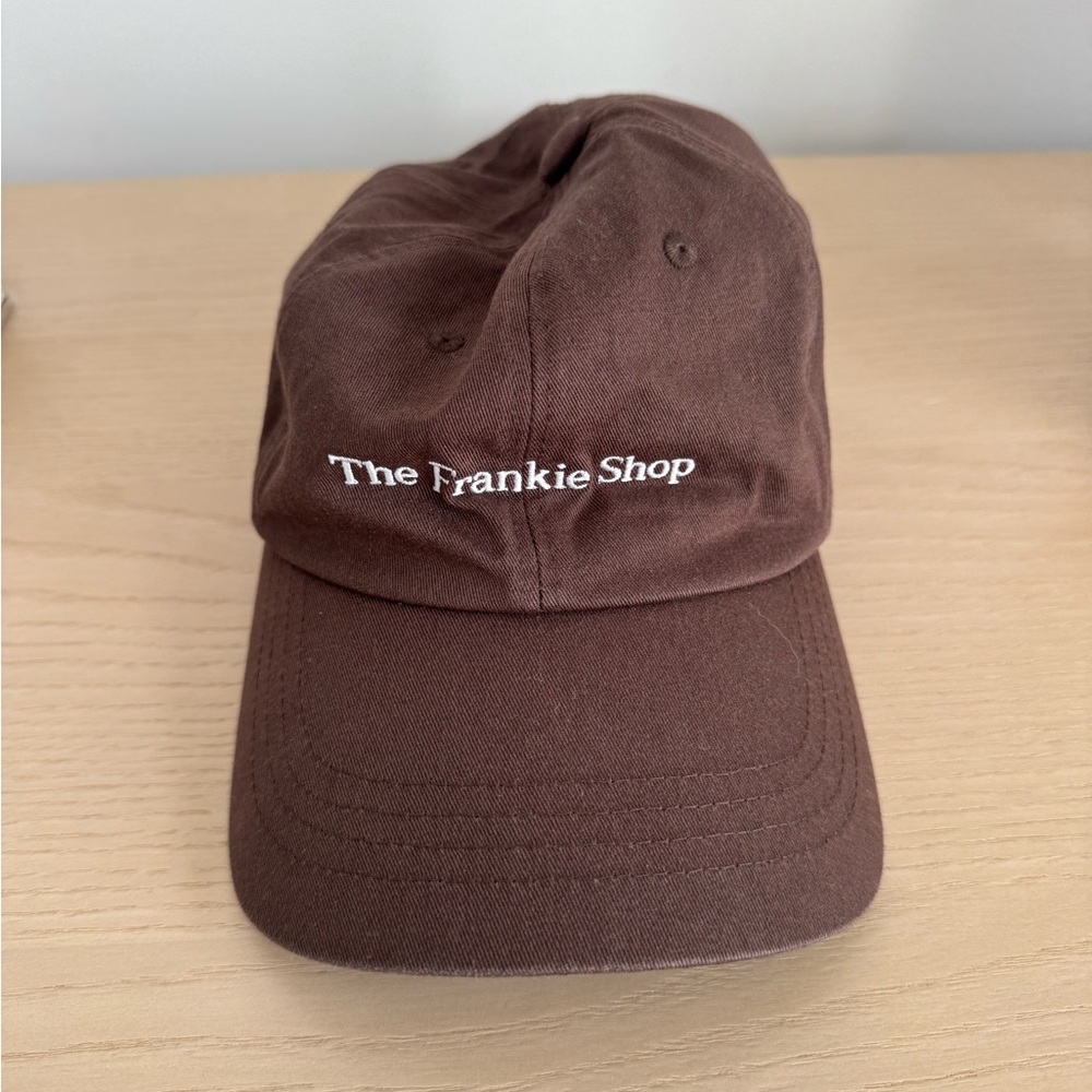 The Frankie Shop Chocolate Brown Cap